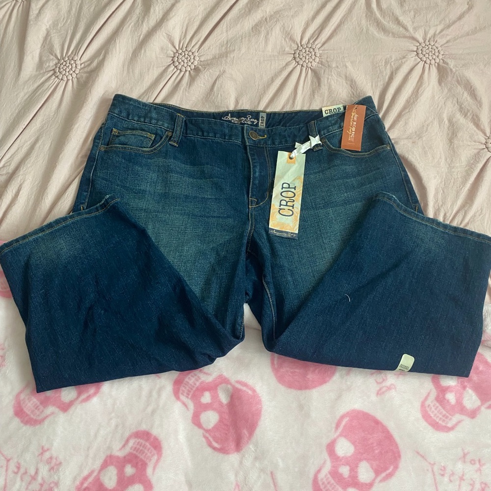American Rag cropped jeans